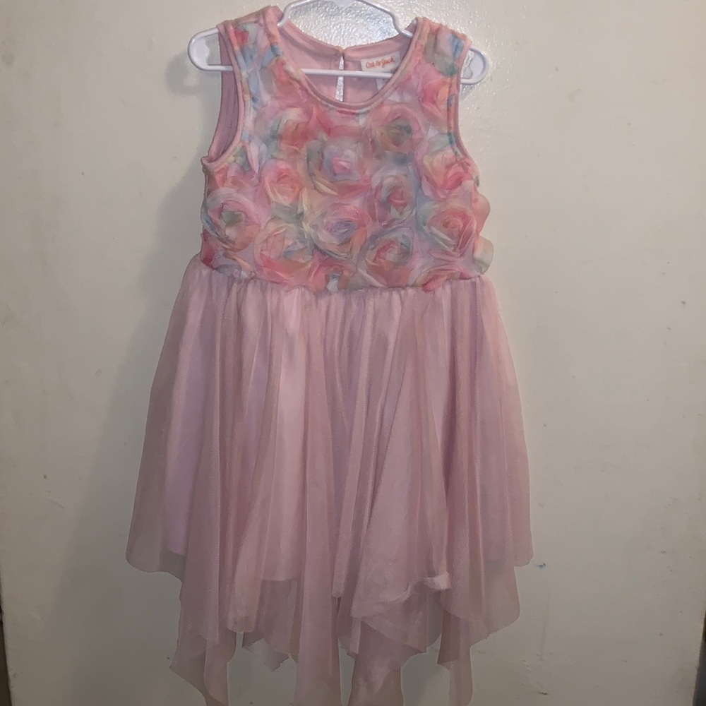 Flower Cat & Jack dress, size 5T.